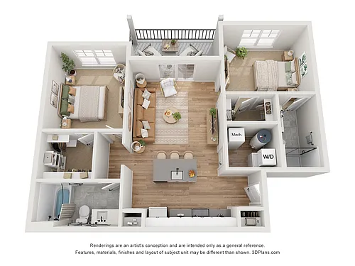 Floor plan The Catherine