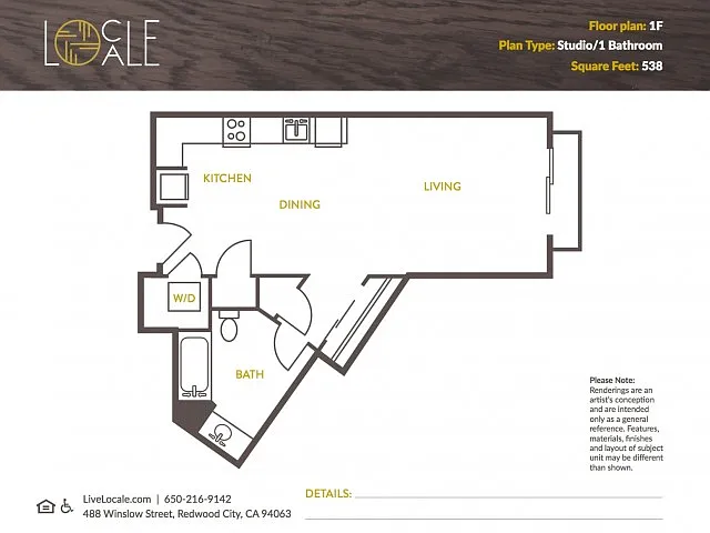 Floor plan 1F