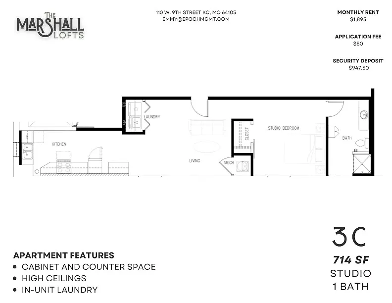 Floor plan 3C