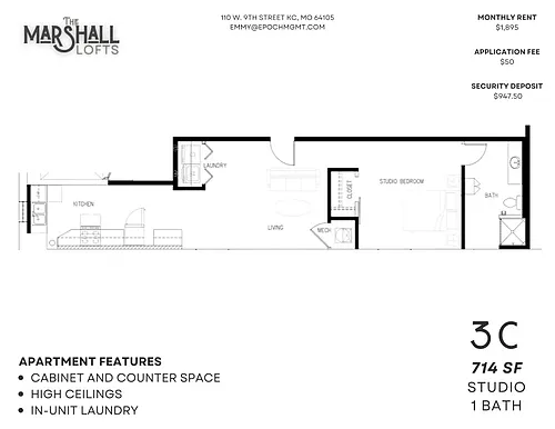 Floor plan 3C
