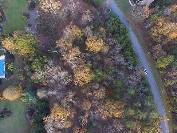 straight down view of lot