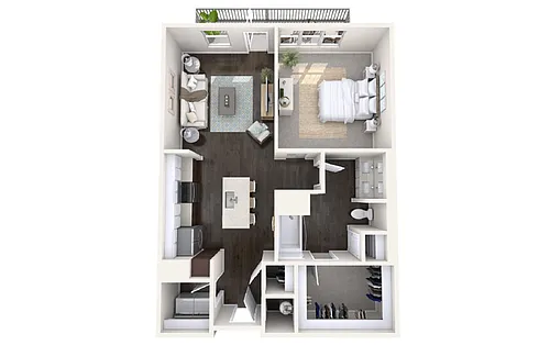 Floor plan Cuddy