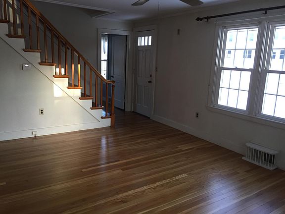 Sunny living room double windows