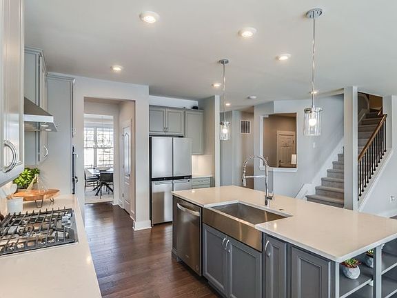Kitchen view into Pulte Planning Center R