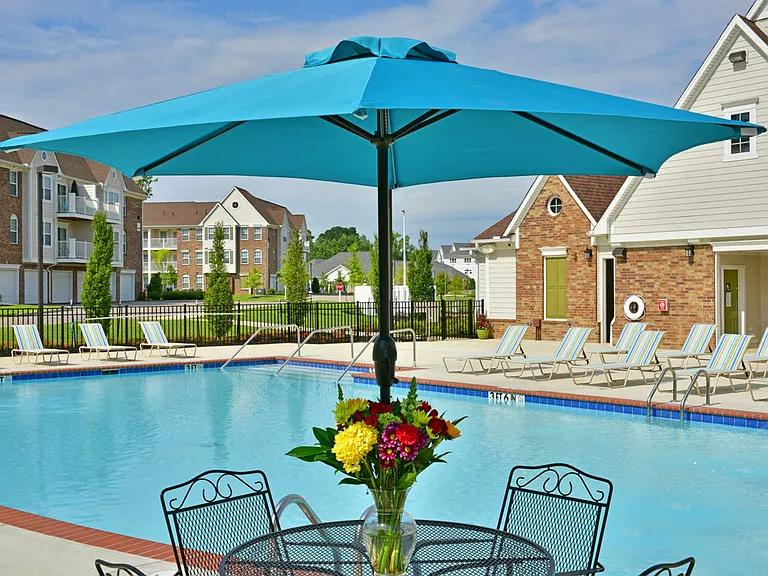 Poolside Sitting Area