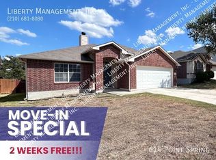 614 Point Spg, San Antonio, TX 78253