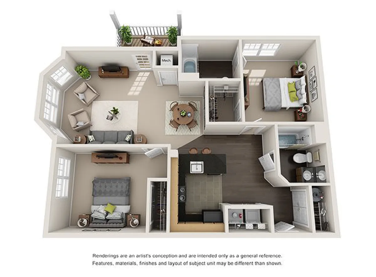 Floor plan Norfolk Renovated
