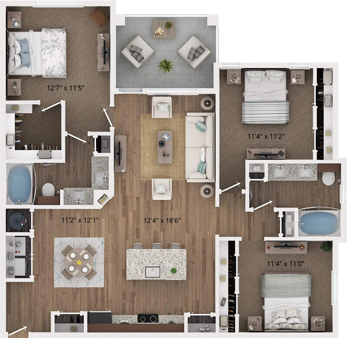 Floor plan C2