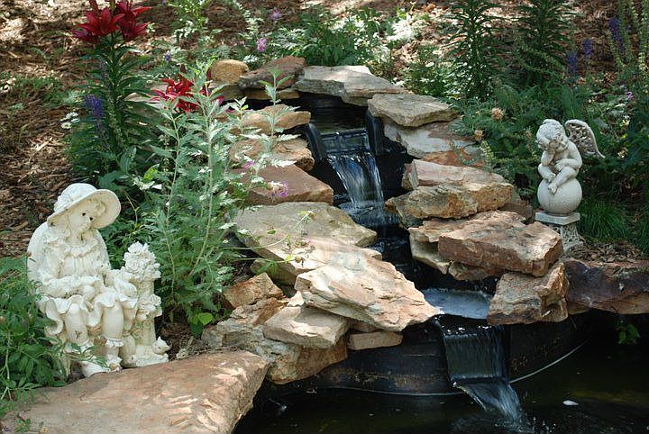 Park-like backyard.