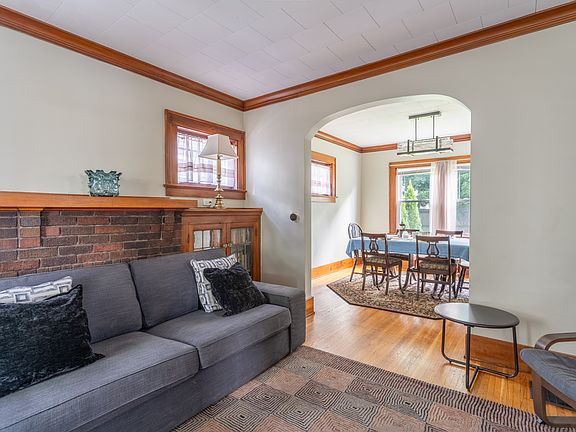 View of dining room from LR.