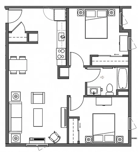 Floor plan 2X1