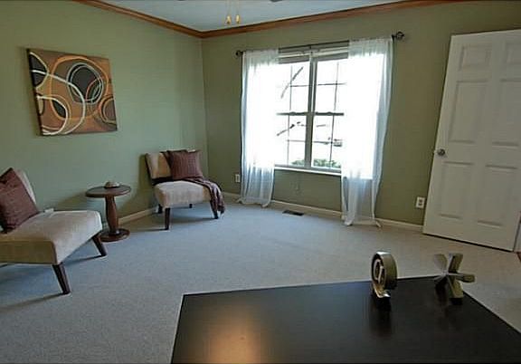 Living Room: It does have it's own door for privacy!