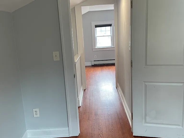 Hallway between bedrooms.