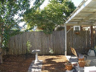 Rear Patio area