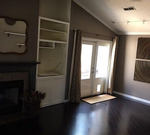 Built in bookshelves