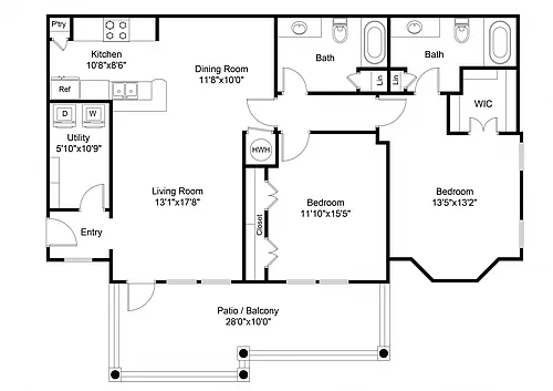 Floor plan B1