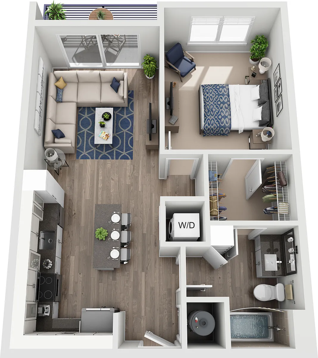 Floor plan A1a