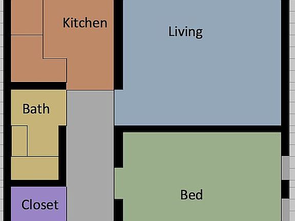 1BR @ 1233 72nd Brooklyn