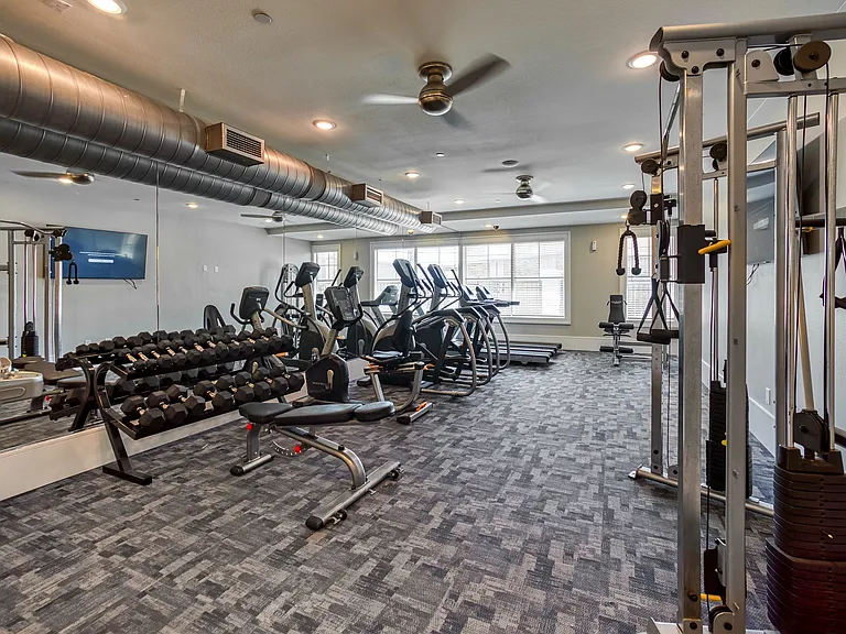 Fitness Center with Weight Station