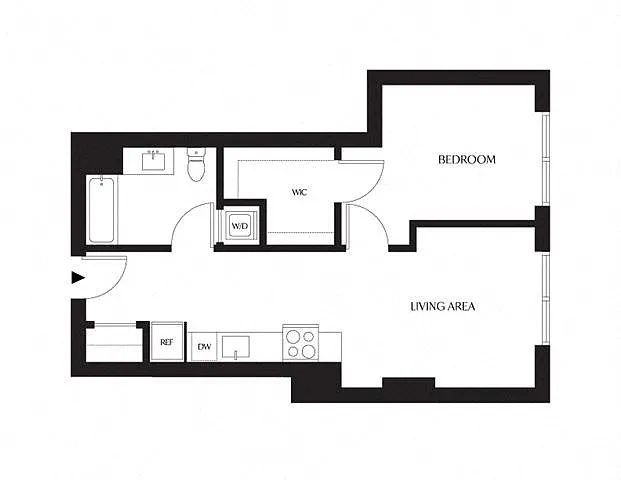 Floor plan 1E