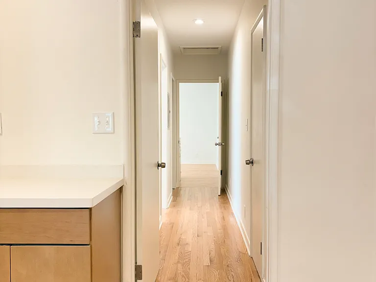 Hallway leading to bedrooms