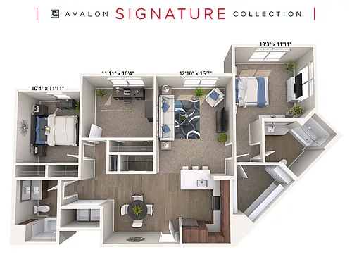 Floor plan B15-B-Wal