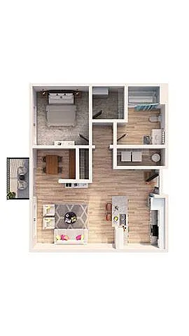 Floor plan A1K