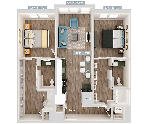Floor plan BM02_1044