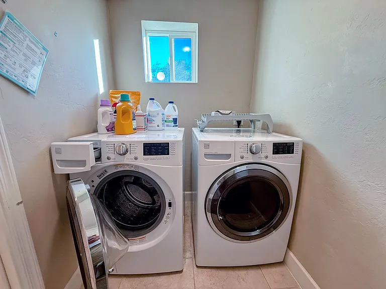 separate room for Laundry