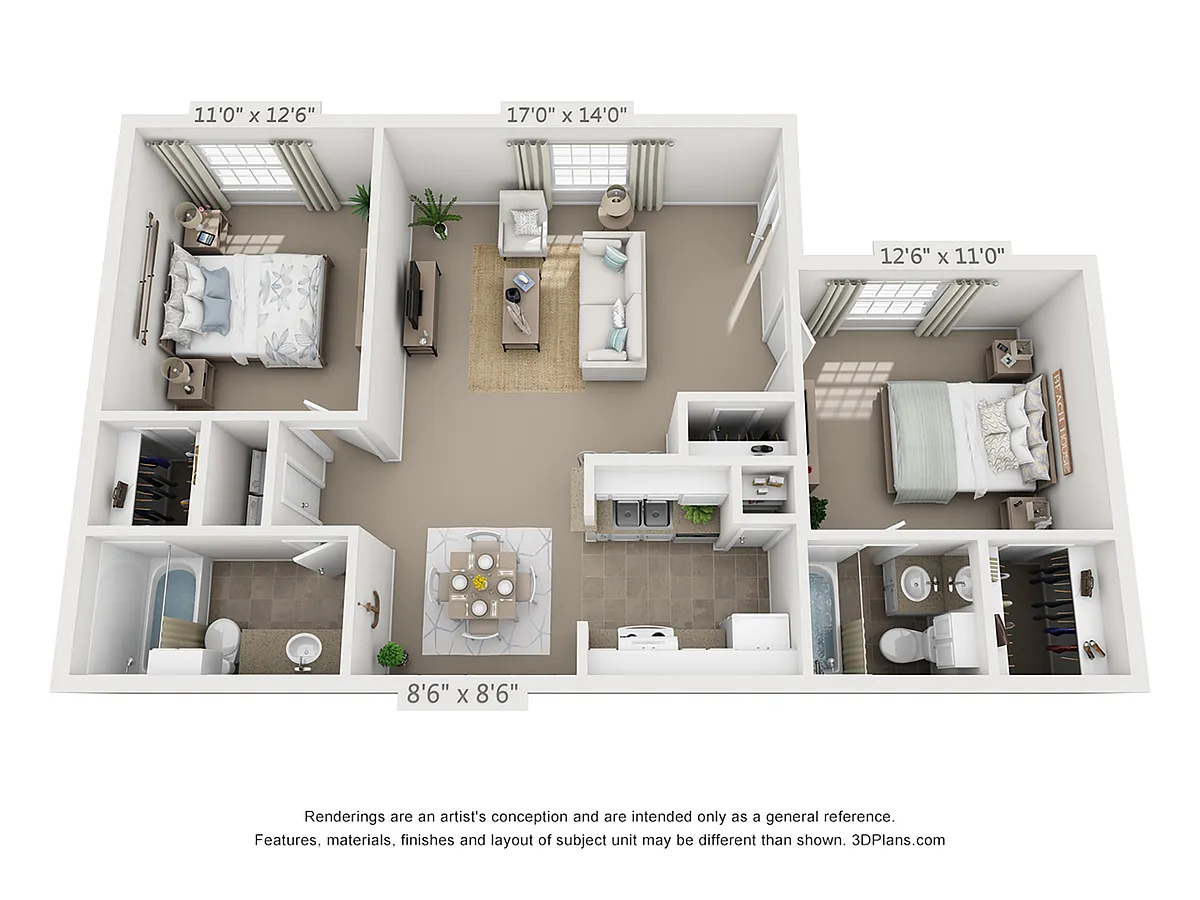 Floor plan B2