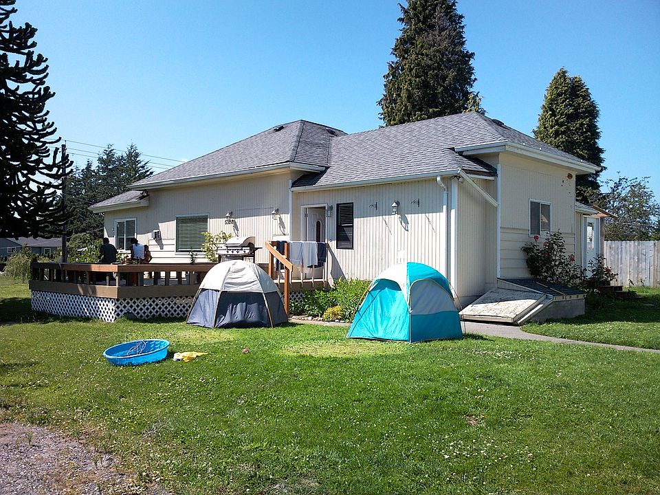 View from the driveway