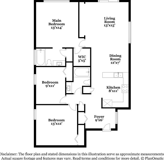 3 bed, 2.0 bath, 1189 sqft, $2,000 — Photo 2