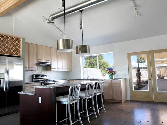 kitchen from front door