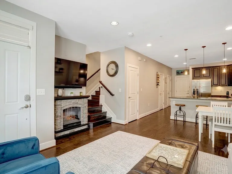Stairwell from Living Room View