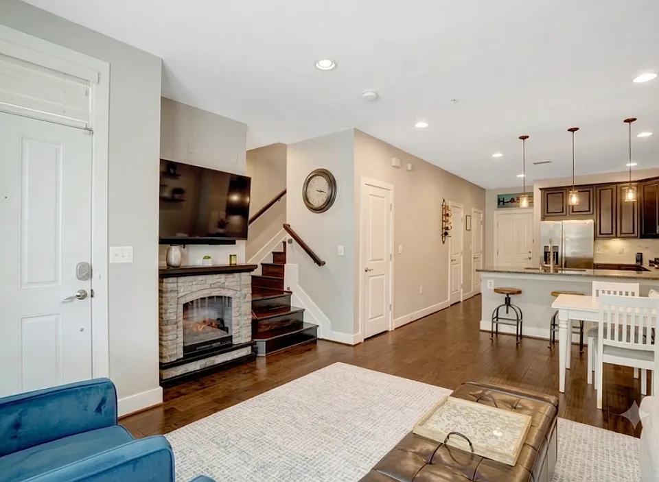 Stairwell from Living Room View
