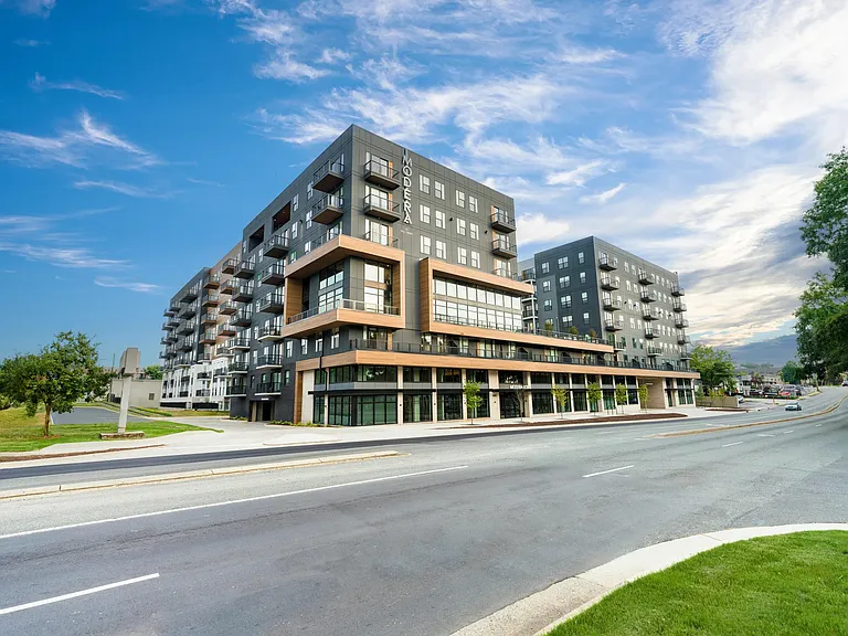 Striking architecture and bold design set Modera LoSo apart in Charlotte's LoSo district.