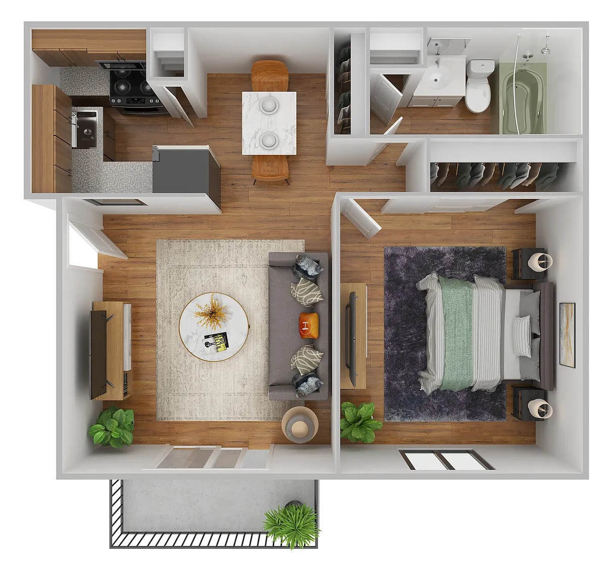 Floor plan The Astor