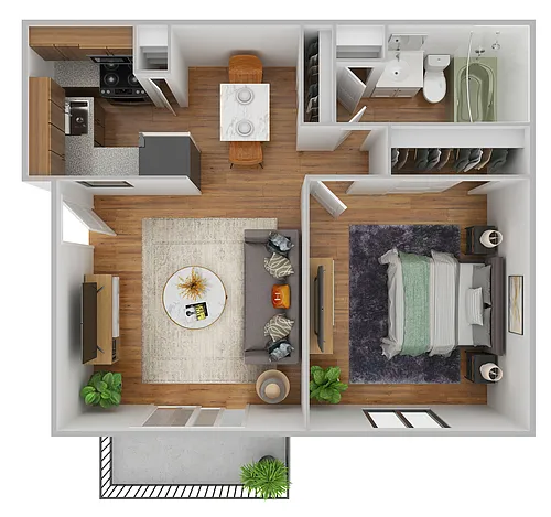 Floor plan The Astor