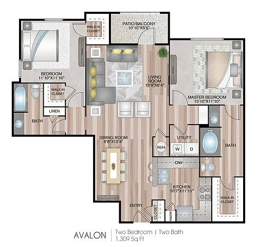 Floor plan Avalon