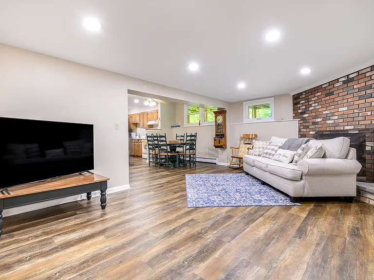 Living area lower level