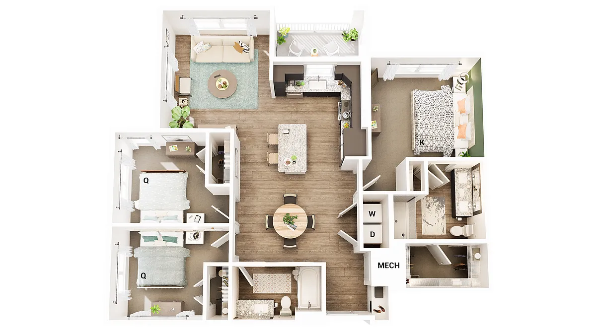 Floor plan C1