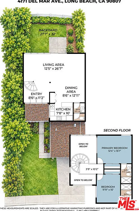 2 bed, 2.5 bath, 1186 sqft, $3,900 — Photo 2
