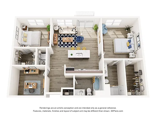 Floor plan Forte III- Eagle
