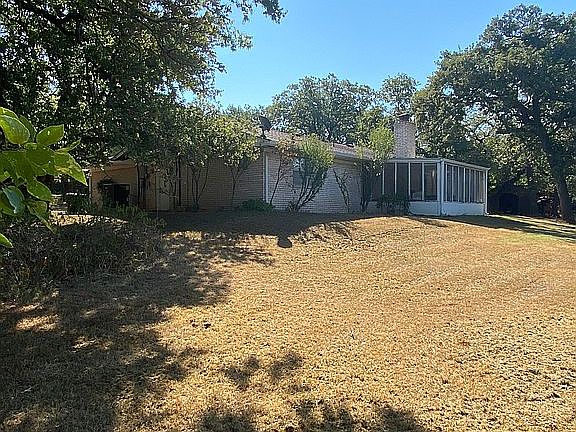 screened back porch
