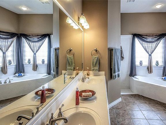 Master Bathroom with garden tub and separate shower