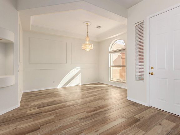 Formal dining space.