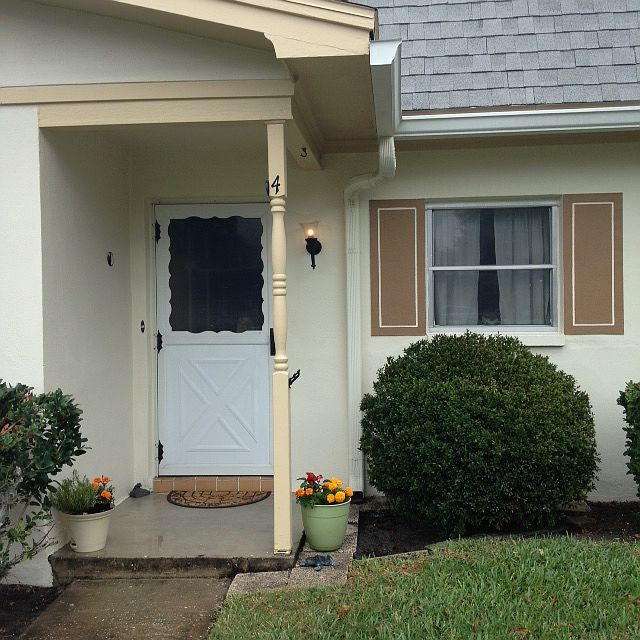 Covered front porch