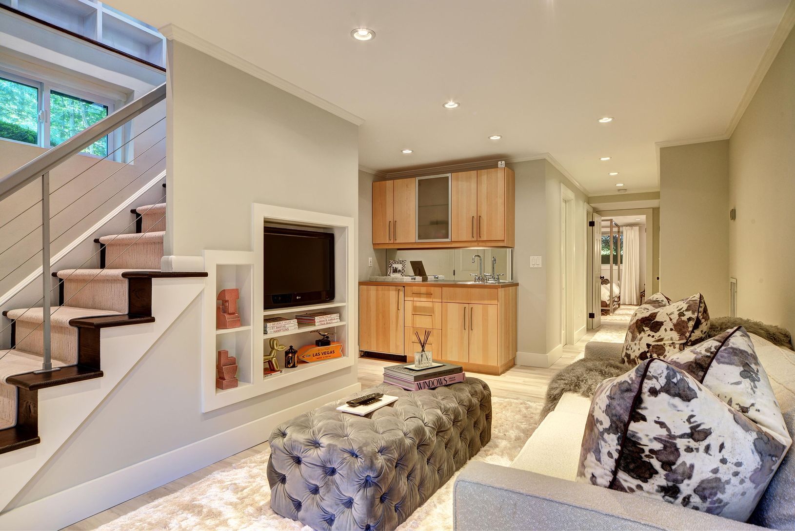  lower level media room