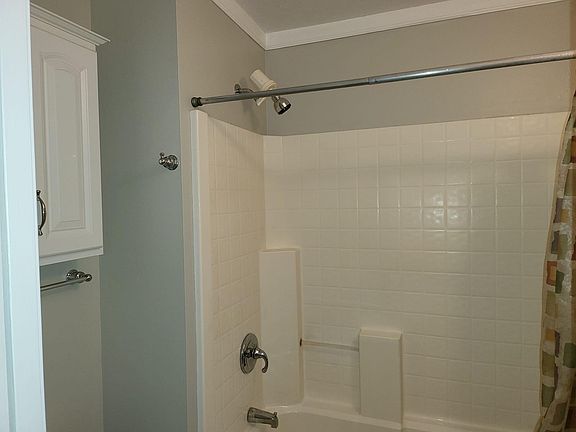 Full tub and shower