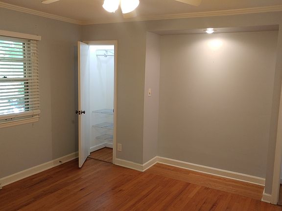 Master bedroom w/ two closet